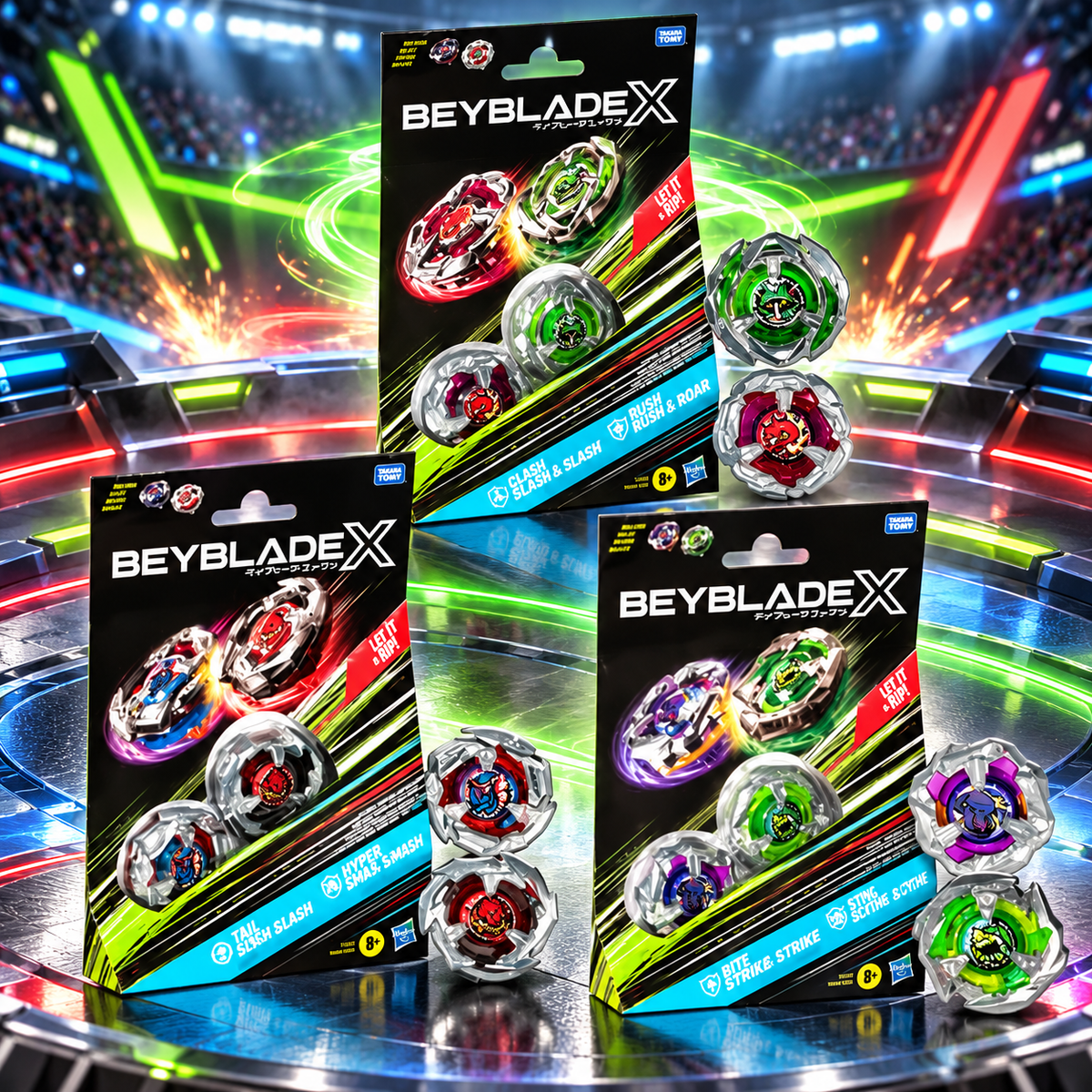 Beyblade X Dual Pack – 2 db-os pörgettyű szett – Vegyes modell