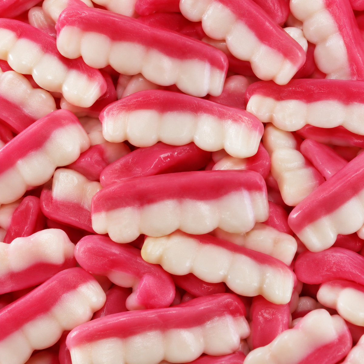 Jake Smooth Denture 100 g - Műfogsor alakú gyümölcsízű gumicukor
