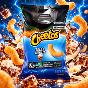 Cheetos Avengers Cola-Vanilla 75 g – Kóla-vanília ízű édes kukoricasnack