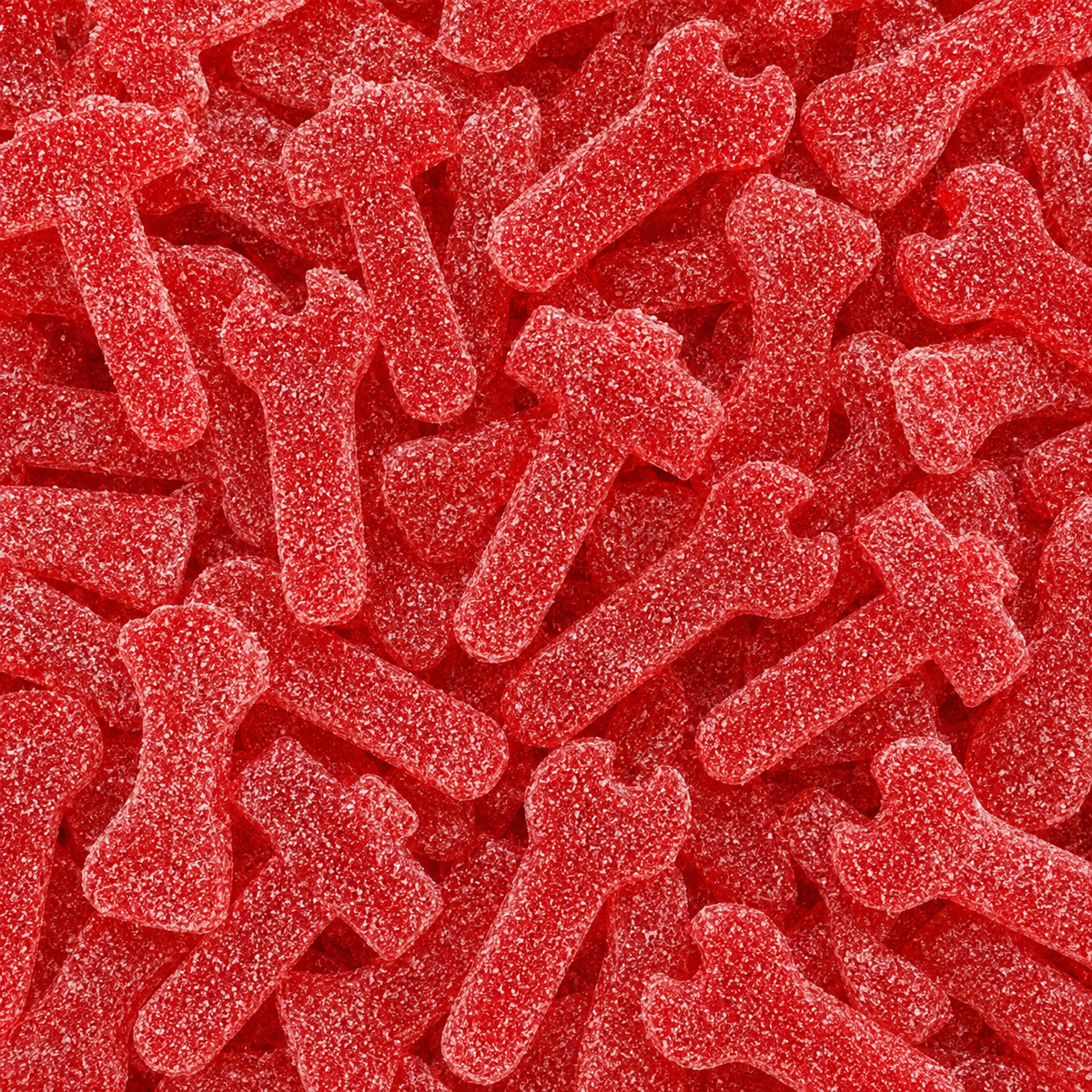 Fini Super Sour Tools Strawberry 100 g – Extra Savanyú Eperízű Szerszám Formájú Gumicukor