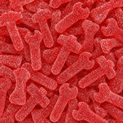 Fini Super Sour Tools Strawberry 100 g – Extra Savanyú Eperízű Szerszám Formájú Gumicukor