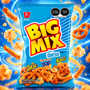 Barcel Big Mix Fuego – Csípős chili-lime snackmix 185 g