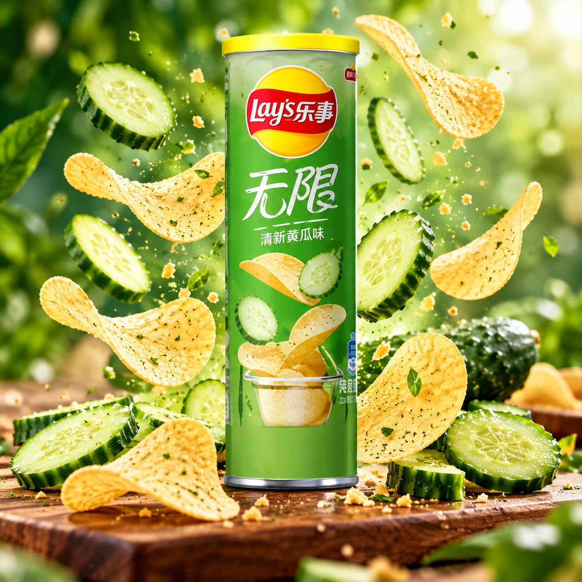 Lay’s Stax Cucumber – Uborka ízű burgonyasnack 90 g