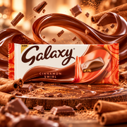 Galaxy Cinnamon Swirl 160 g – Fahéjas, ostyadarabos tejcsokoládé