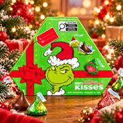 Hershey's Kisses Grinch 184 g – Tejcsokoládé Grinch ünnepi csomagolásban