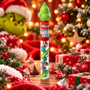 Hershey's Kisses Christmas Tube Grinch 59 g – Tejcsokoládé Grinch cukorpálca tubusban