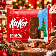 Kit Kat Santas 250 g – Mikulás alakú tejcsokoládés ostya