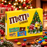 M&M's & Friends Medium Selection Box 137 g – Karácsonyi M&M's csokoládéválogatás