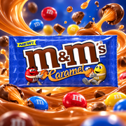 M&M's Caramel – Karamellás tejcsokoládés drazsé 40 g