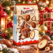 Kinder Bueno Eggs 80 g – Mogyorókrémmel és ostyával töltött tejcsokoládé tojások