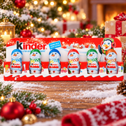 Kinder Mini Figures 6 Pack 90 g – Tejcsokoládés karácsonyi mini figurák