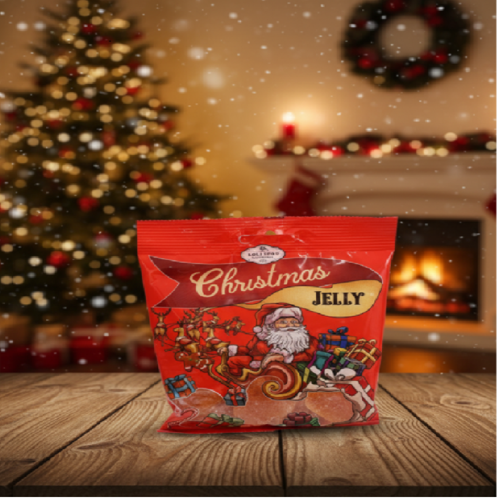 Lollipops – Karácsonyi zselés cukorkák 100g