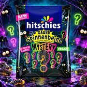 hitschies Sour Spider Legs Mystery Edition – Savanyú fekete pókláb gumicukor 125 g