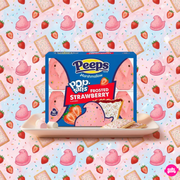Peeps Epres Pop-Tarts ízű pillecukor csibék 10 db 85 g