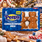 Peeps Gingerbread Men 3 Pack 33 g – Mézeskalács ízű pillecukor figurák