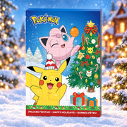 Pokémon Advent Calendar – Tejcsokoládés adventi naptár 75 g