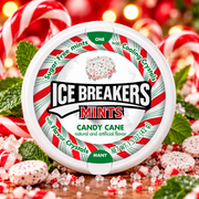 Ice Breakers Candy Cane 42 g – Cukorpálca ízű cukormentes mentolos cukorka