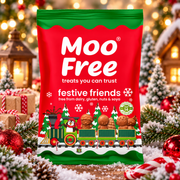Moo Free Festive Friends – Karácsonyi tejmentes csokoládé figurák 35 g