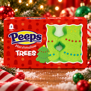 Peeps Marshmallow Christmas Trees 3 Pack 43 g – Karácsonyfa alakú pillecukor