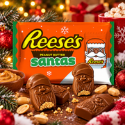 Reese's Peanut Butter Santas 55 g – Mogyoróvajas Mikulás figurák csokoládés bevonattal