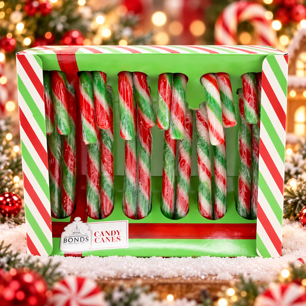 Bonds Mint Candy Canes – Mentolos cukorpálca 120 g