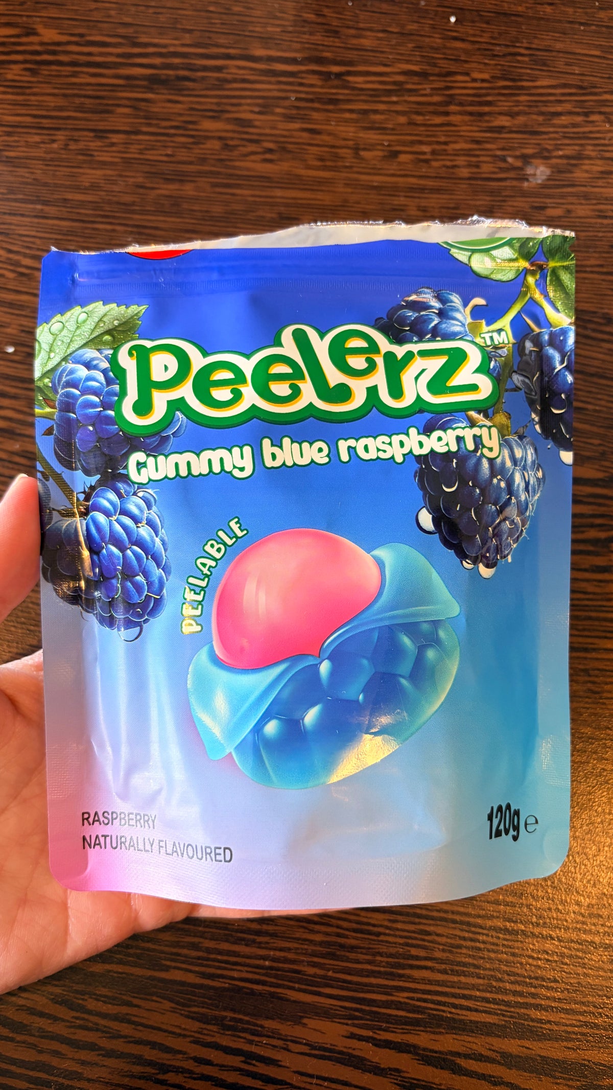amos hámozható kék szeder gumicukor