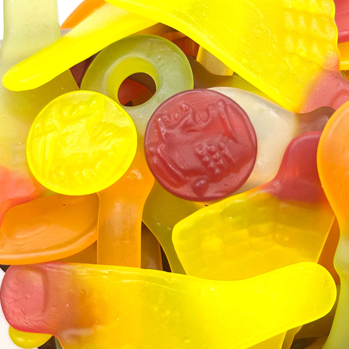 Színes Gyümölcsös Gumicukor Válogatás – Mega Mix 100g